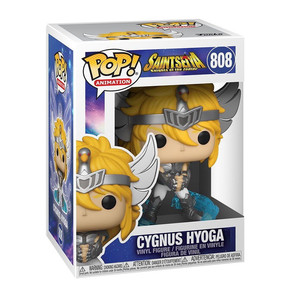 Funko Merchandise-Figur Funko POP! Saint Seiya Vinyl Figur von Cygnus Hyoga, 10 cm, (Eine Figur), POP! Vinyl Figur von Hyoga