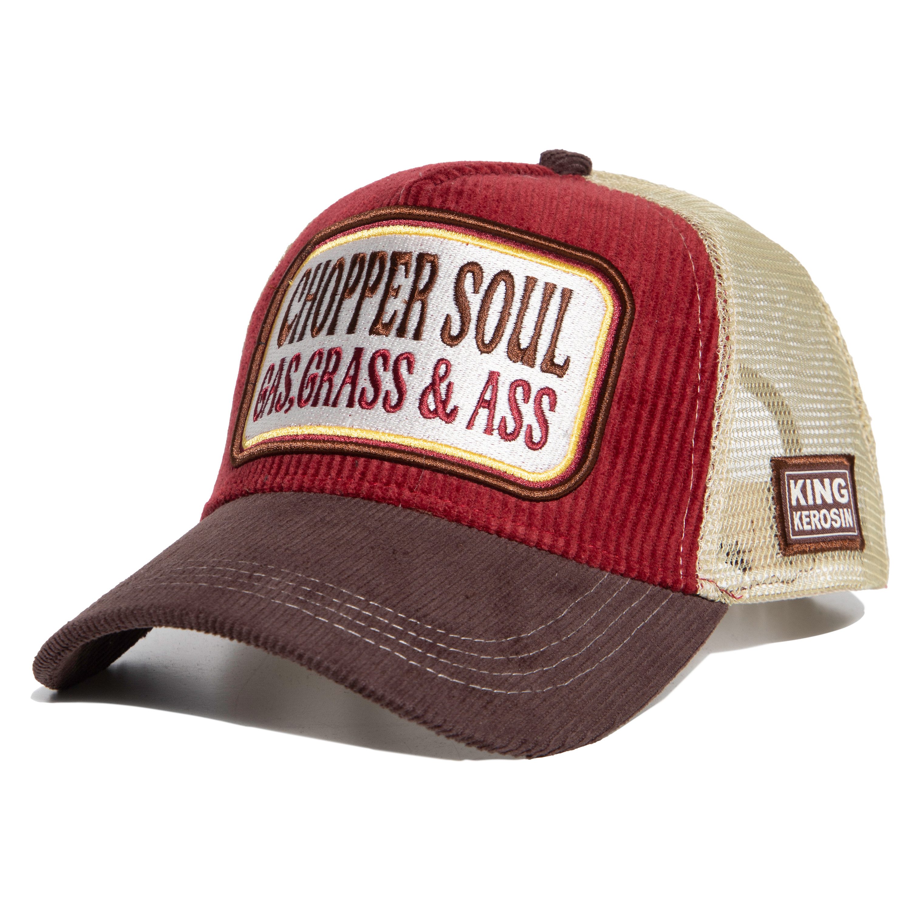 KingKerosin Trucker Cap Chopper Soul (1-St) mit hochwertiger Stickerei