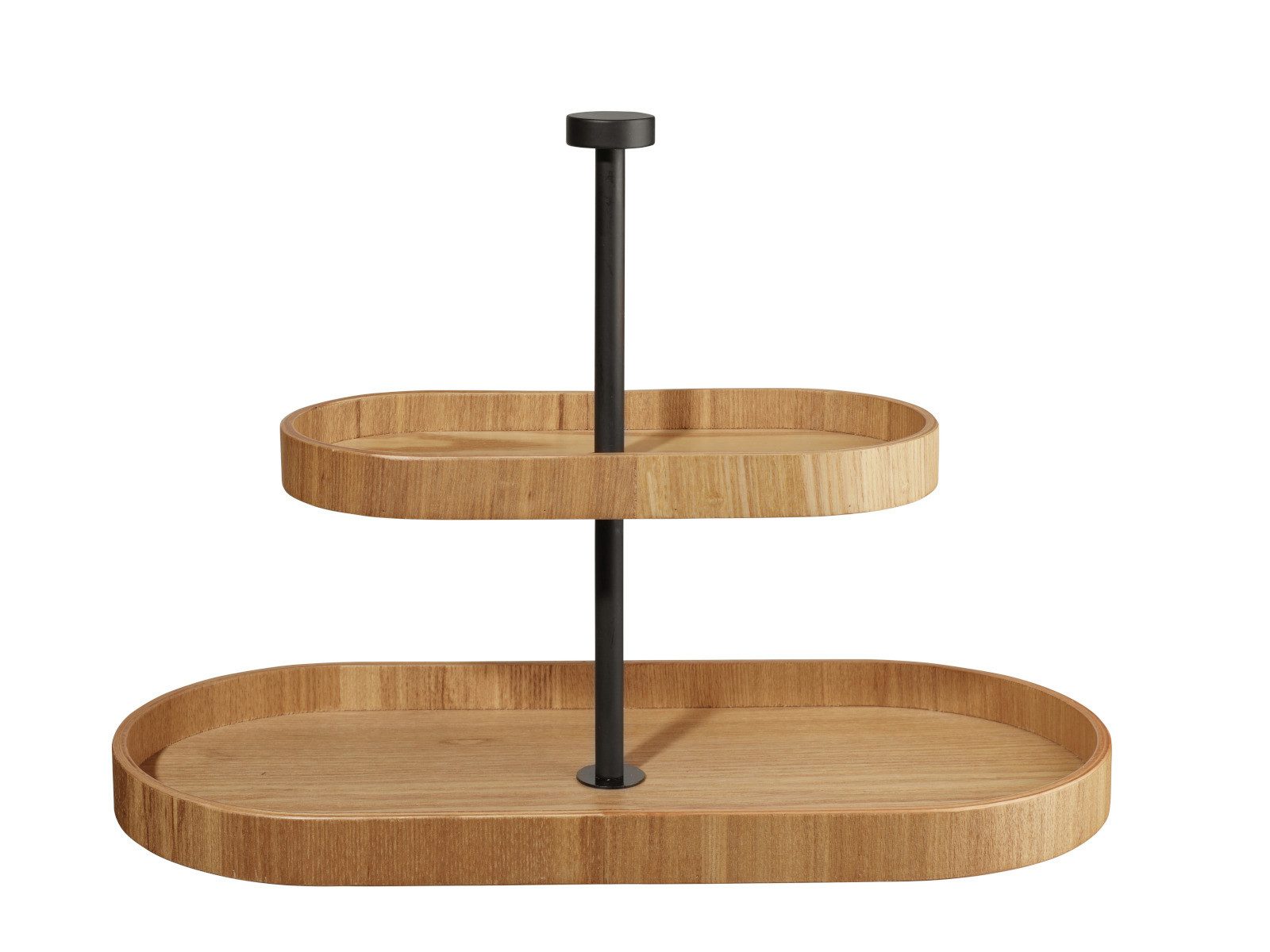 ASA SELECTION Etagere wood Etagere 2-stufig oval, Weidenholz, (Etagere)