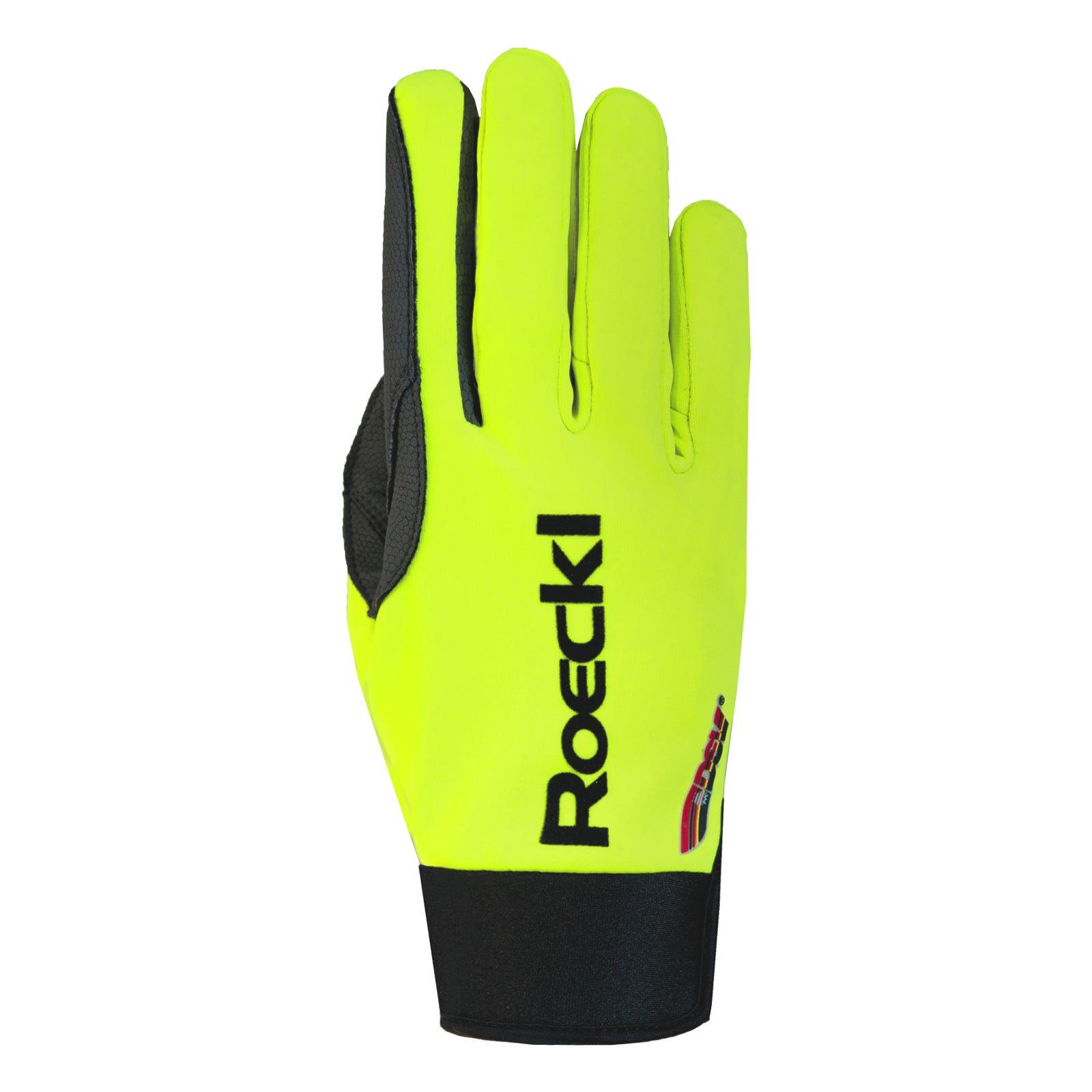 Roeckl SPORTS Langlaufhandschuhe Lit Original DSV (Deutscher Skiverband) Handschuh 0215 neon yellow