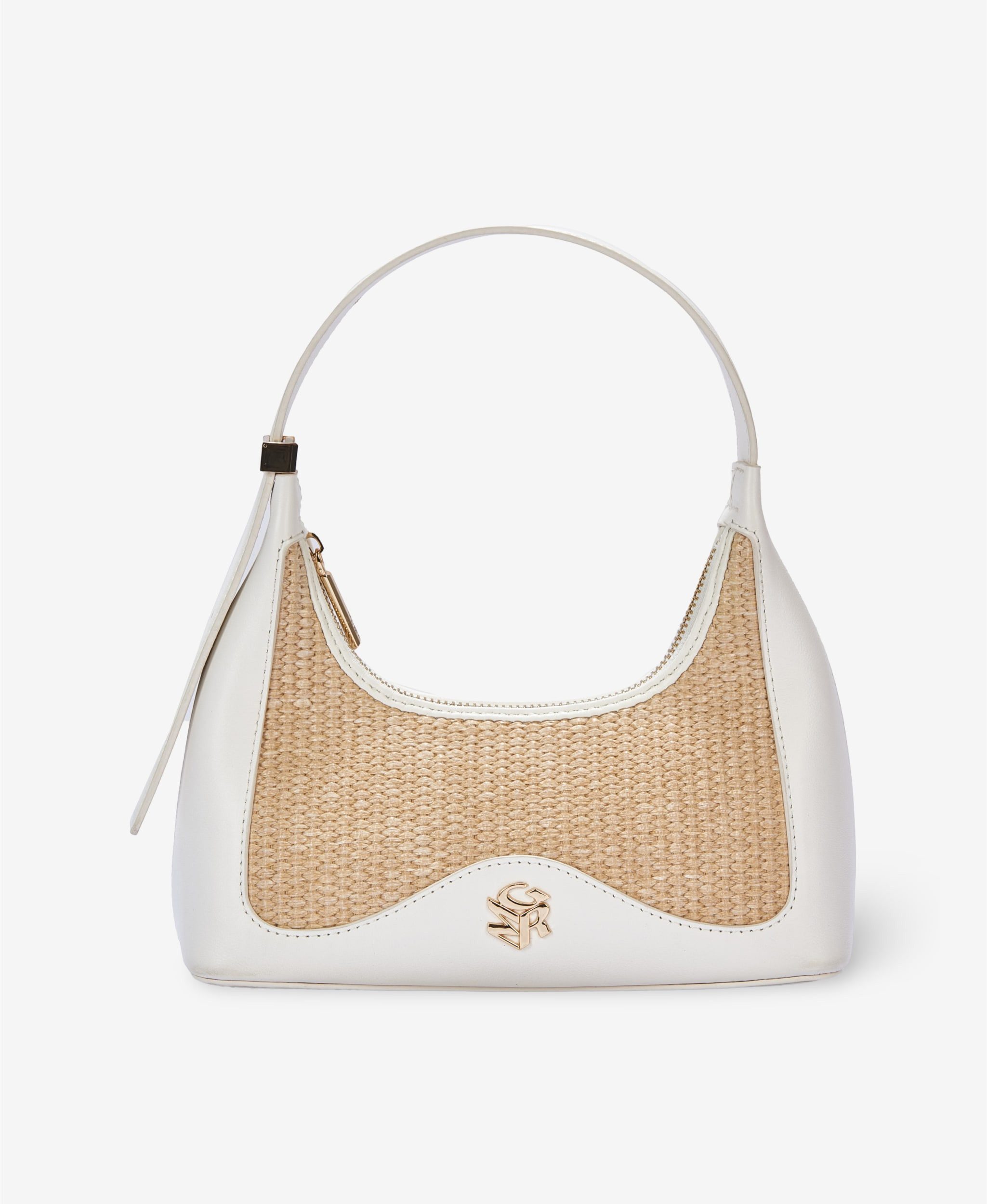 GLAMIRA Handtasche Cleopatra's Charm Naturfarbene Henkeltasche (1-tlg), echt Leder