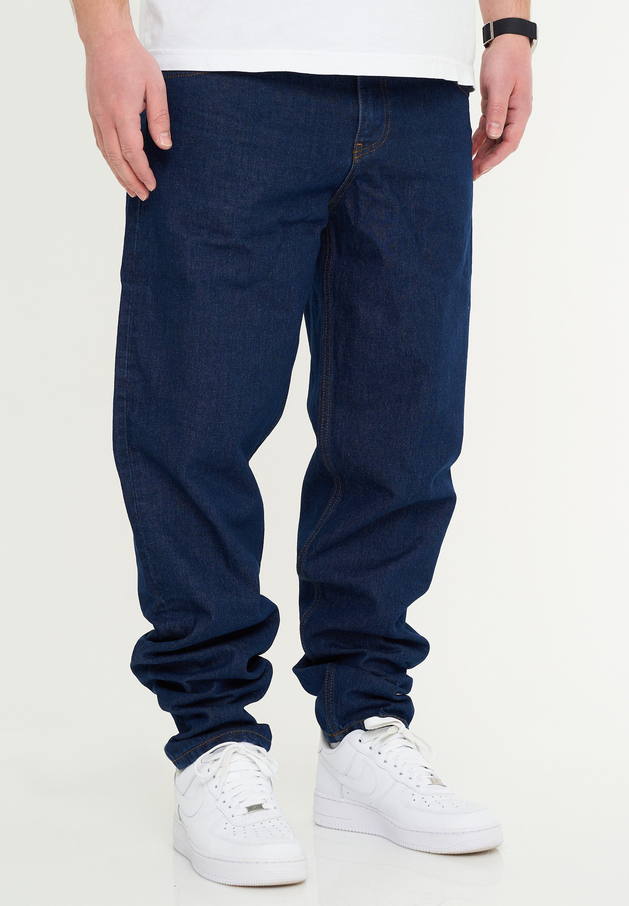 DAILY COTTON Tapered-fit-Jeans DCMAGE Herren Lange Hose Jeans Tapered-Fit