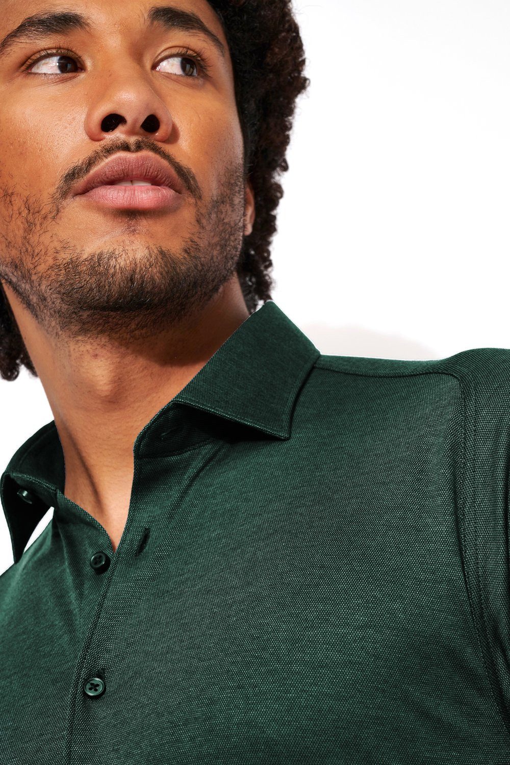 DESOTO Langarmhemd Jerseyhemd Casual Kent