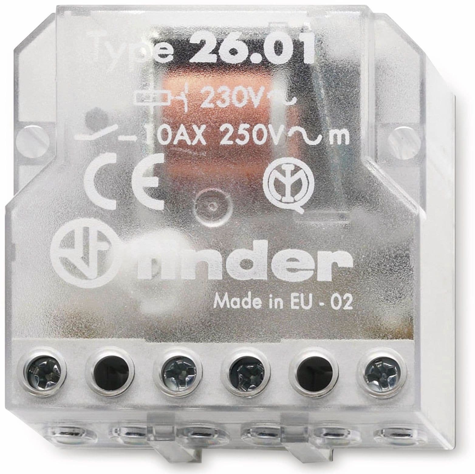 Verteilerbox A, 10 FINDER finder Stromstoß-Schalter 230 V