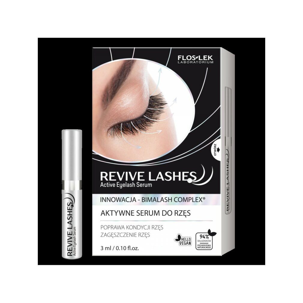 Floslek Wimpernpflege Revive Lashes stimulierendes Wimpernserum 3ml