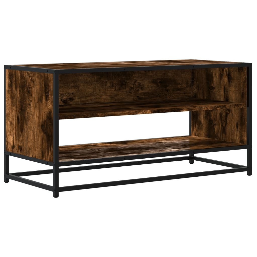 vidaXL TV-Schrank TV-Schrank Räuchereiche 91x40x46 cm günstig online kaufen