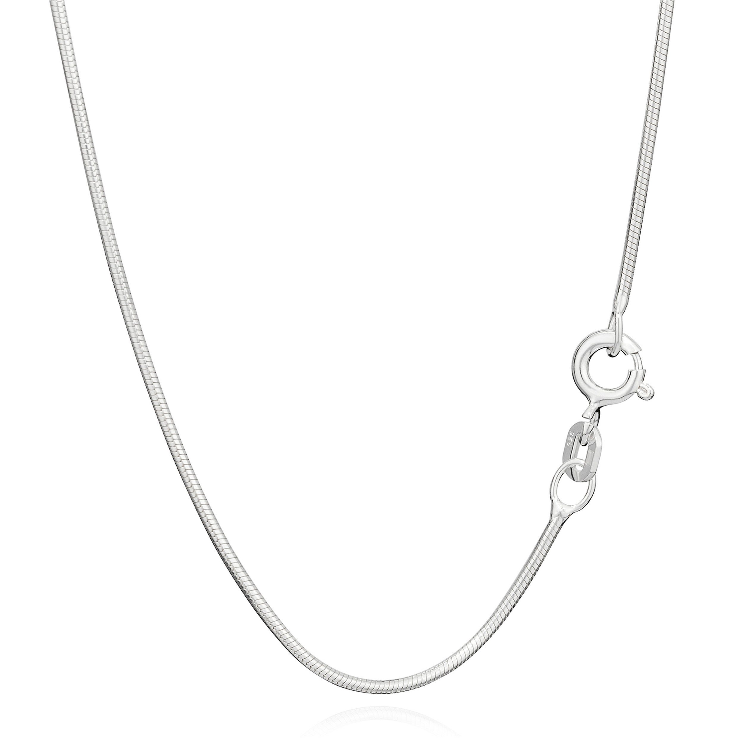 Schlangenkette Echte 925er Sterlingsilber Schlangenkette Silberke