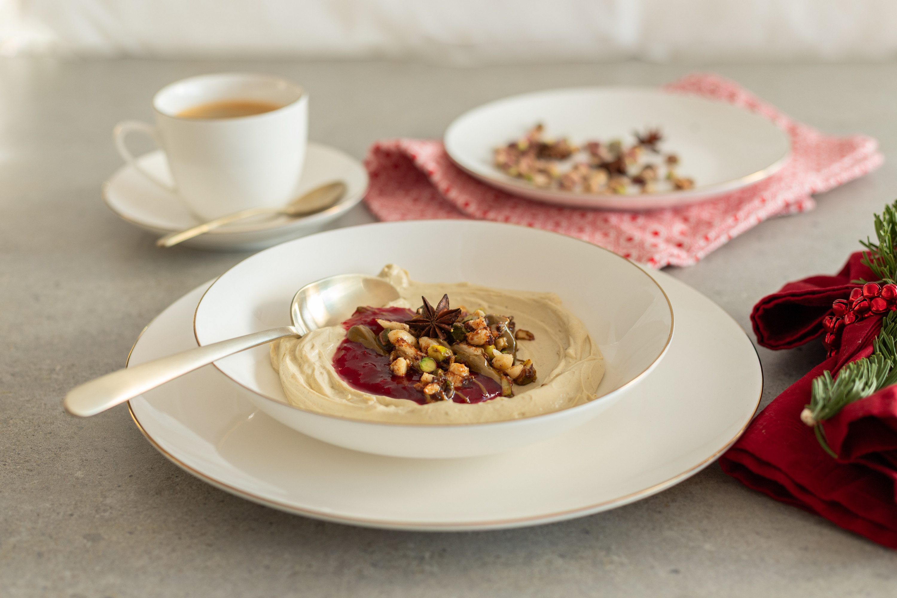 MÄSER Kaffeeservice Felise (18-tlg), 6 Personen, Porzellan