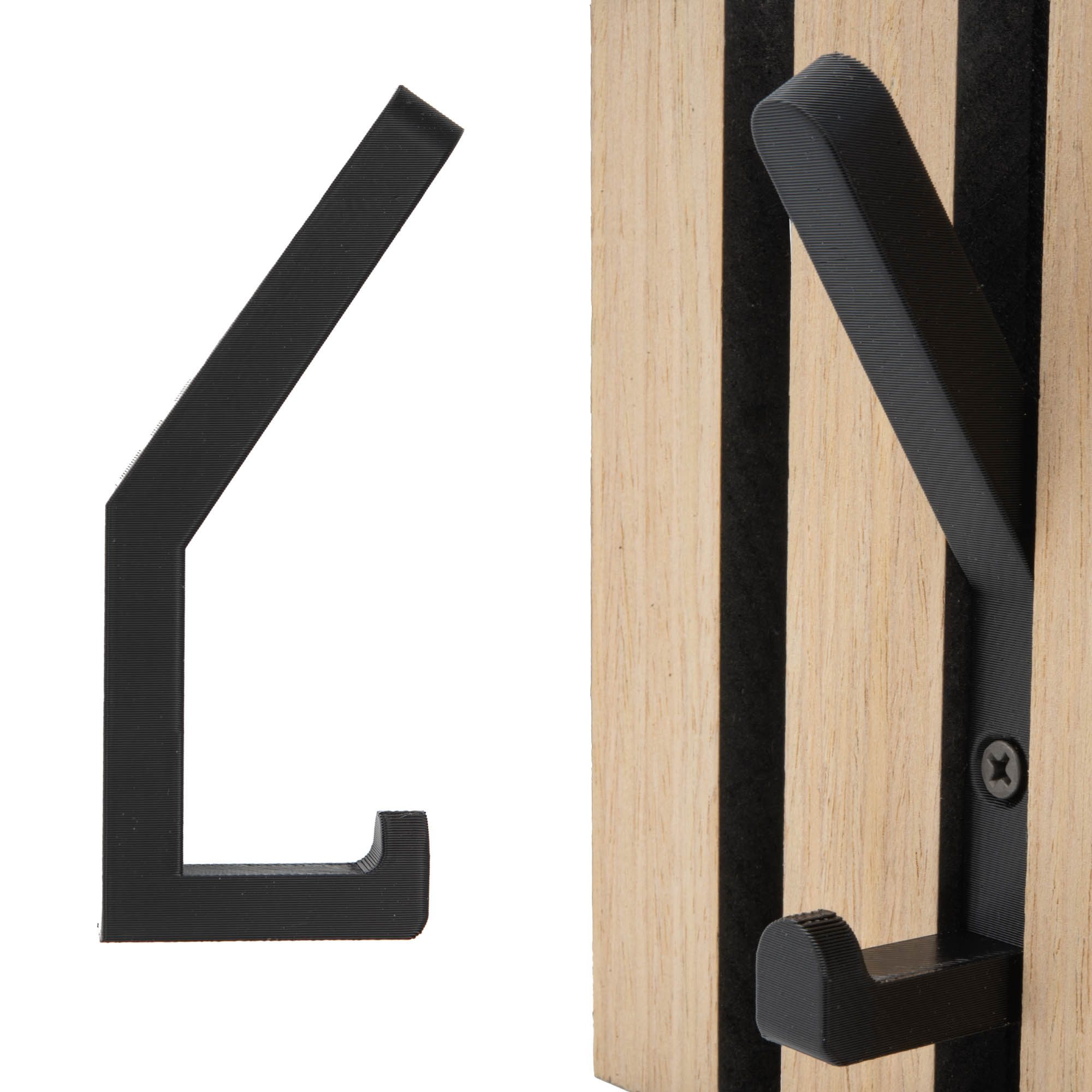 TSB Werk Kleiderhaken Kleiderhaken Garderobenhaken Akustik Paneele, (10-St) günstig online kaufen