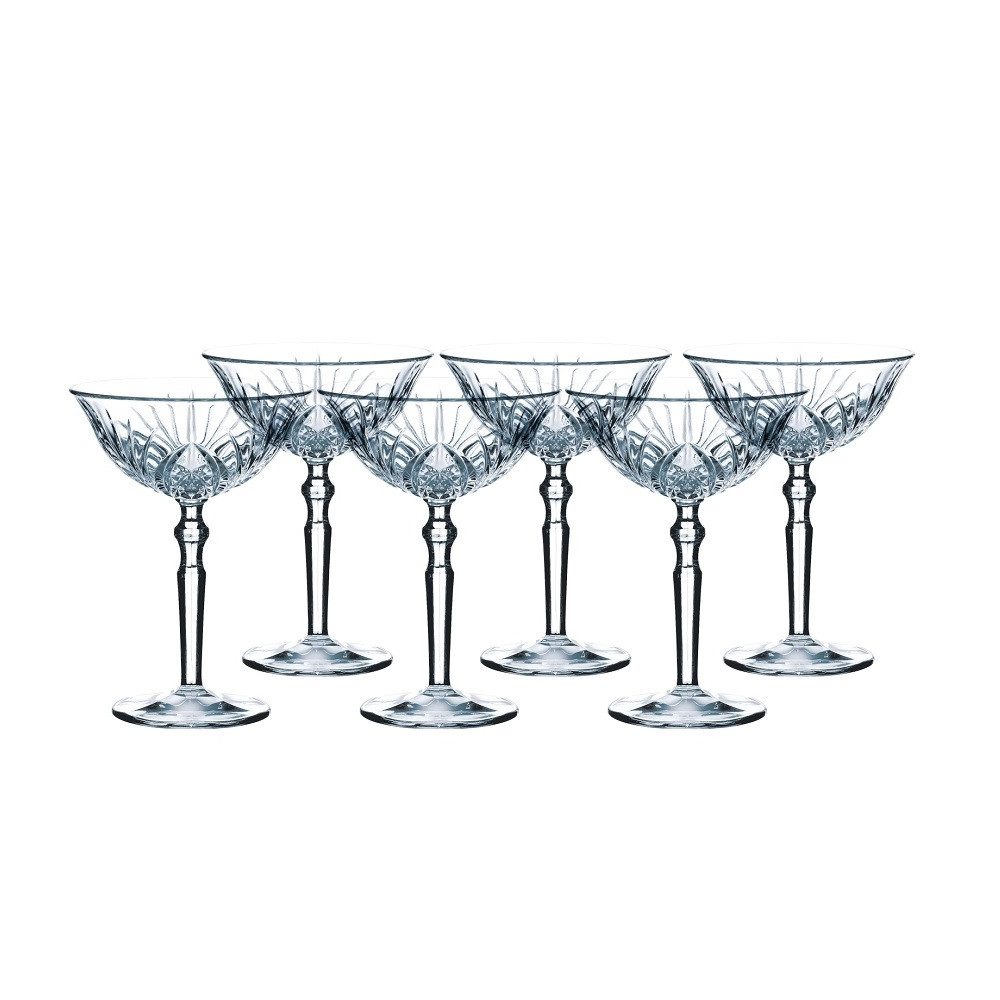 Nachtmann Cocktailglas Nachtmann Palais Cocktailschale 200 ml 6er Set, Glas