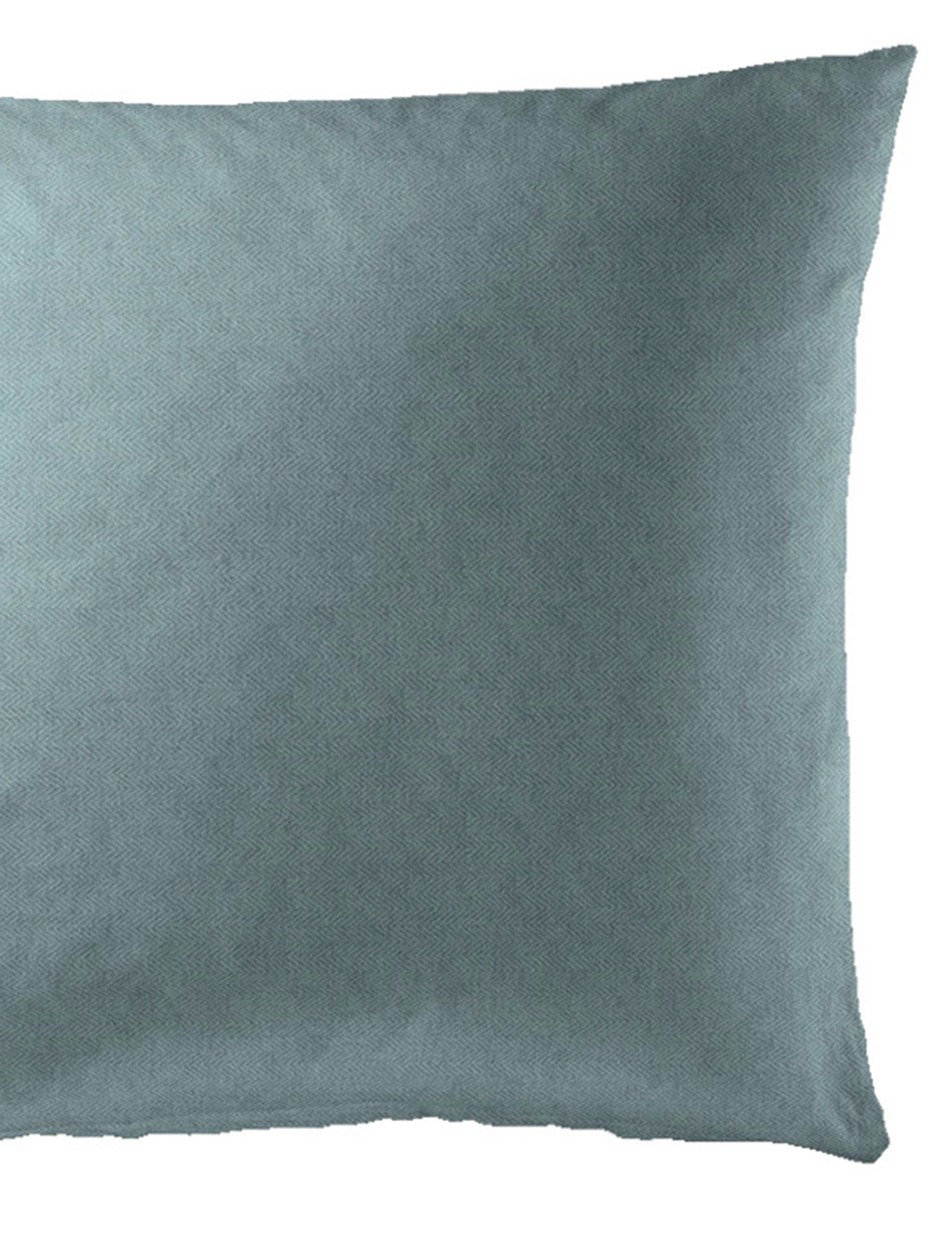 BIERBAUM Bettwäsche Senci in 135x200 oder 155x220 cm, Biber, 2 teilig, Uni Optik mit feinem Fischgrätmuster, pflegeleicht, 100% Baumwolle