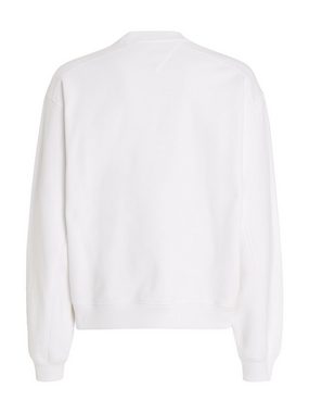 Tommy Jeans Sweater TJM BOXY NEW CLASSICS CREW EXT mit Print auf der Brust