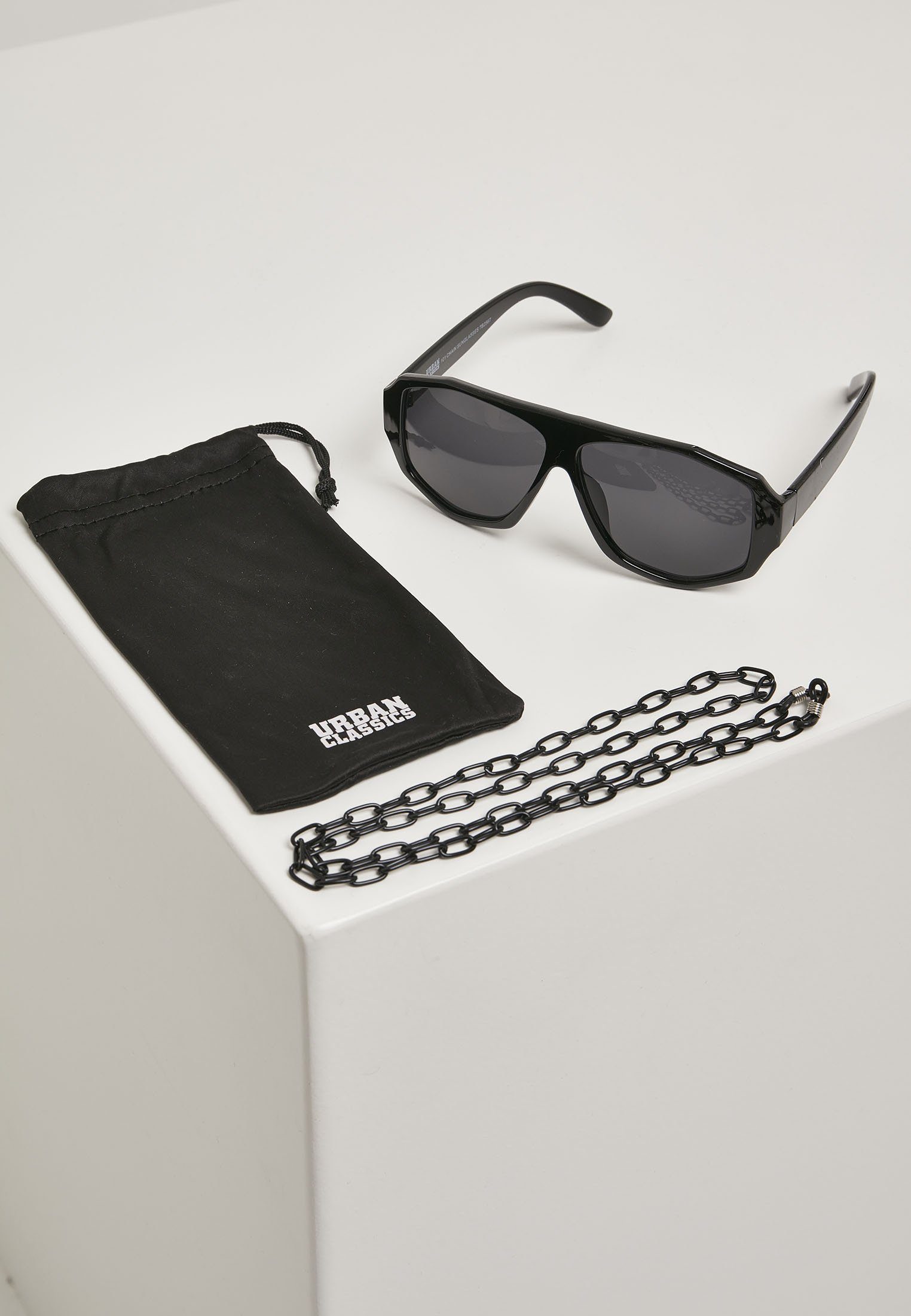 URBAN CLASSICS Sonnenbrille Unisex 101 Chain Chain black/black Sunglasses 101 TB2567