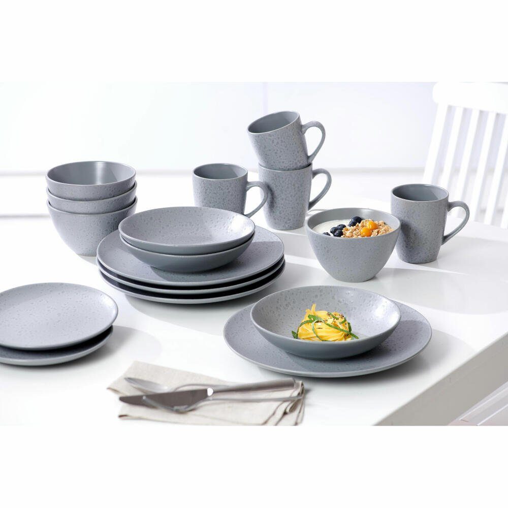 Ritzenhoff & Breker Müslischale Kitwe Grau Ø 14 cm, Steinzeug