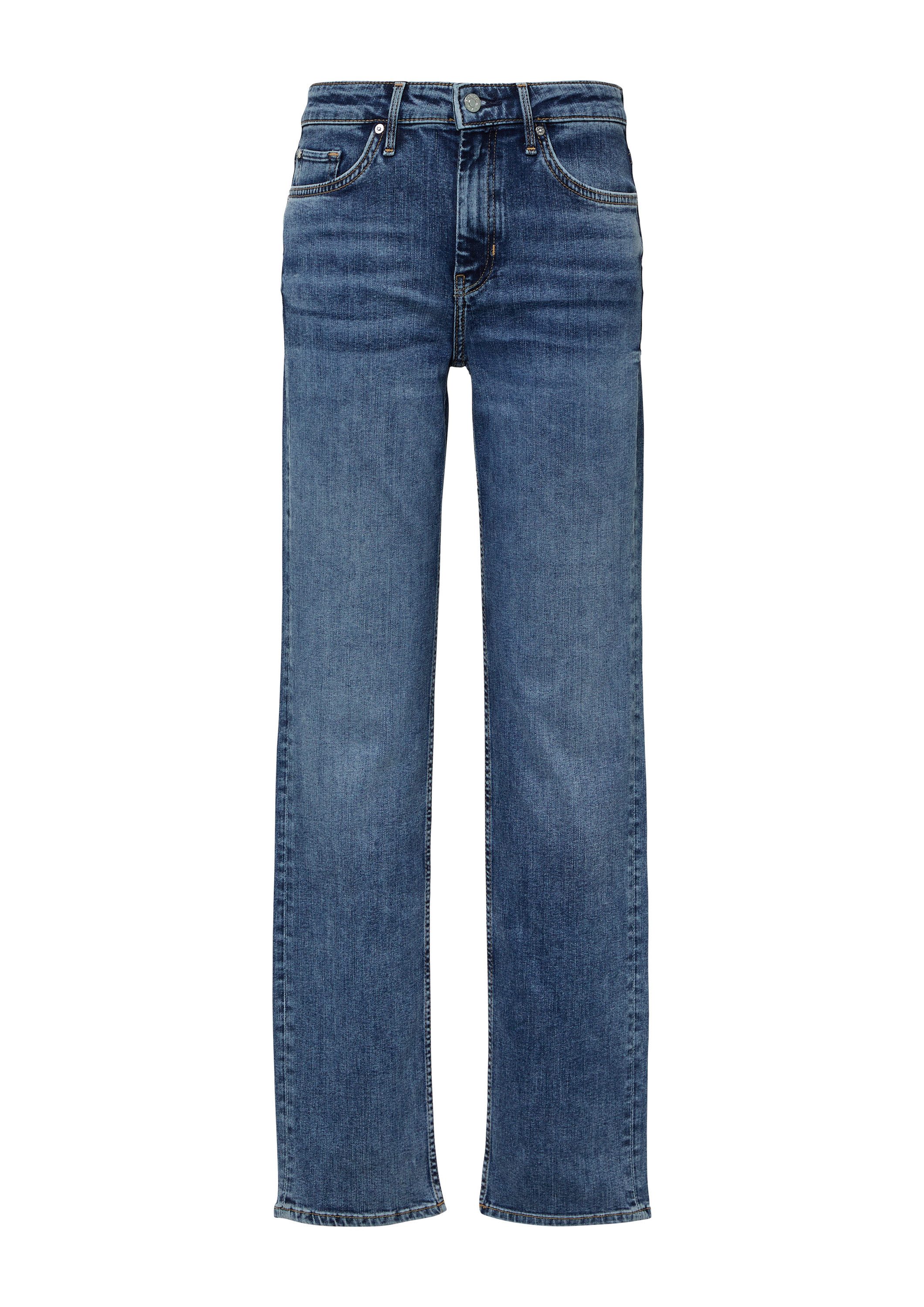 s.Oliver Regular-fit-Jeans Jeans-Hose KAROLIN Jeans Karolin / Regular Fit / Mid Rise / Straight Leg