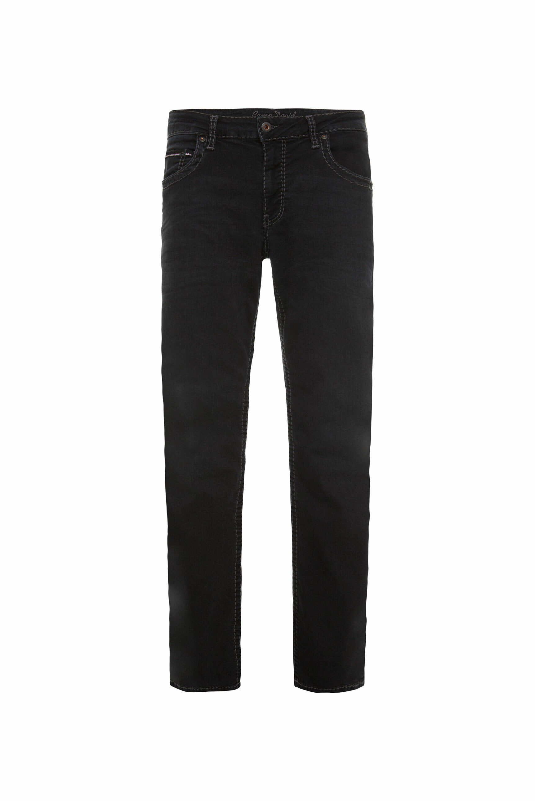 CAMP DAVID Comfort-fit-Jeans mit Used-Waschung – Bild 2 von 5