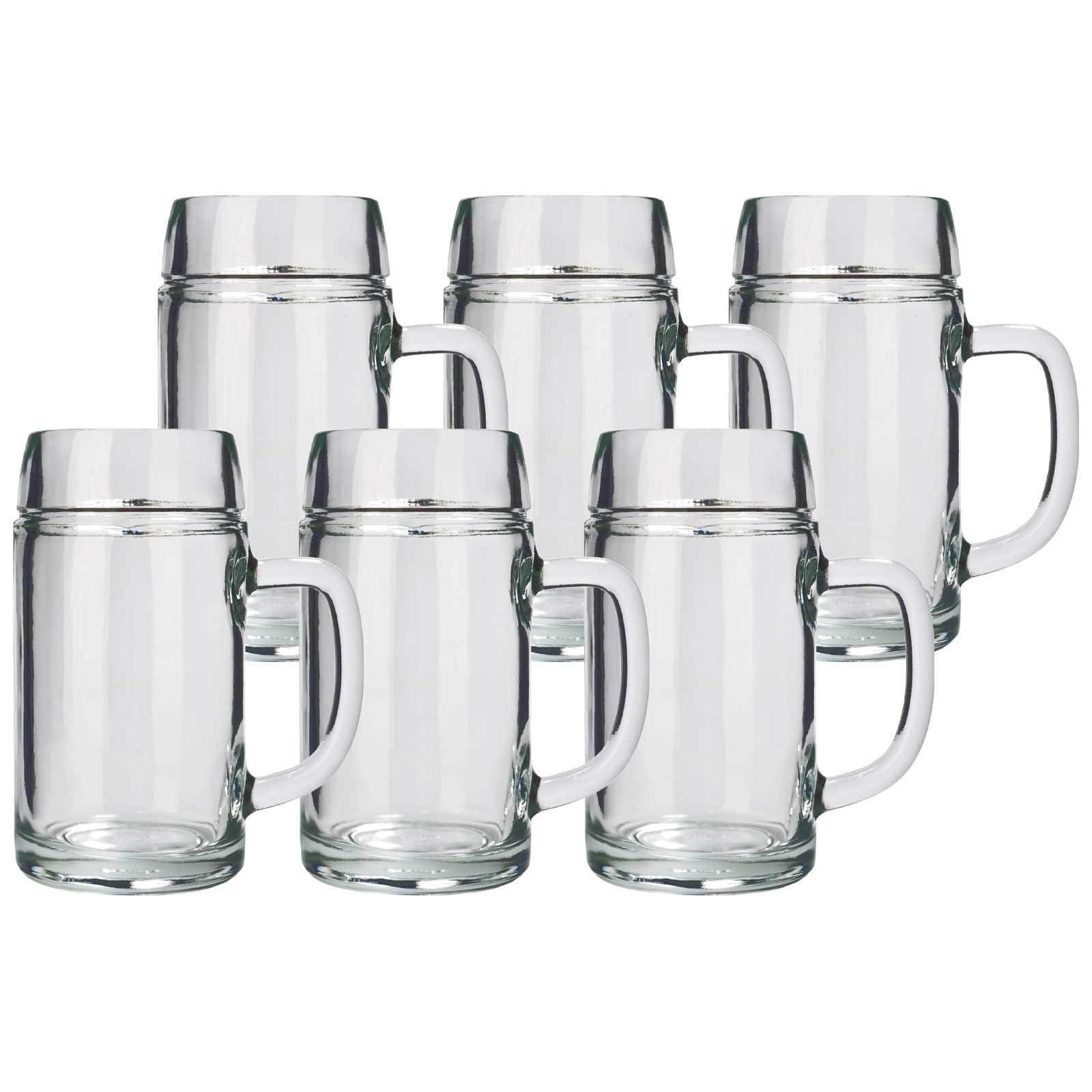 Bierkrug STYRIA Maßkrug 1000 ml 6er Set