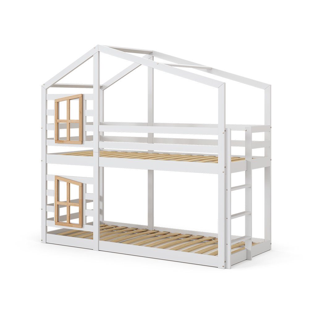 VitaliSpa® Etagenbett Maja, Weiß, 90x200 cm, günstig online kaufen