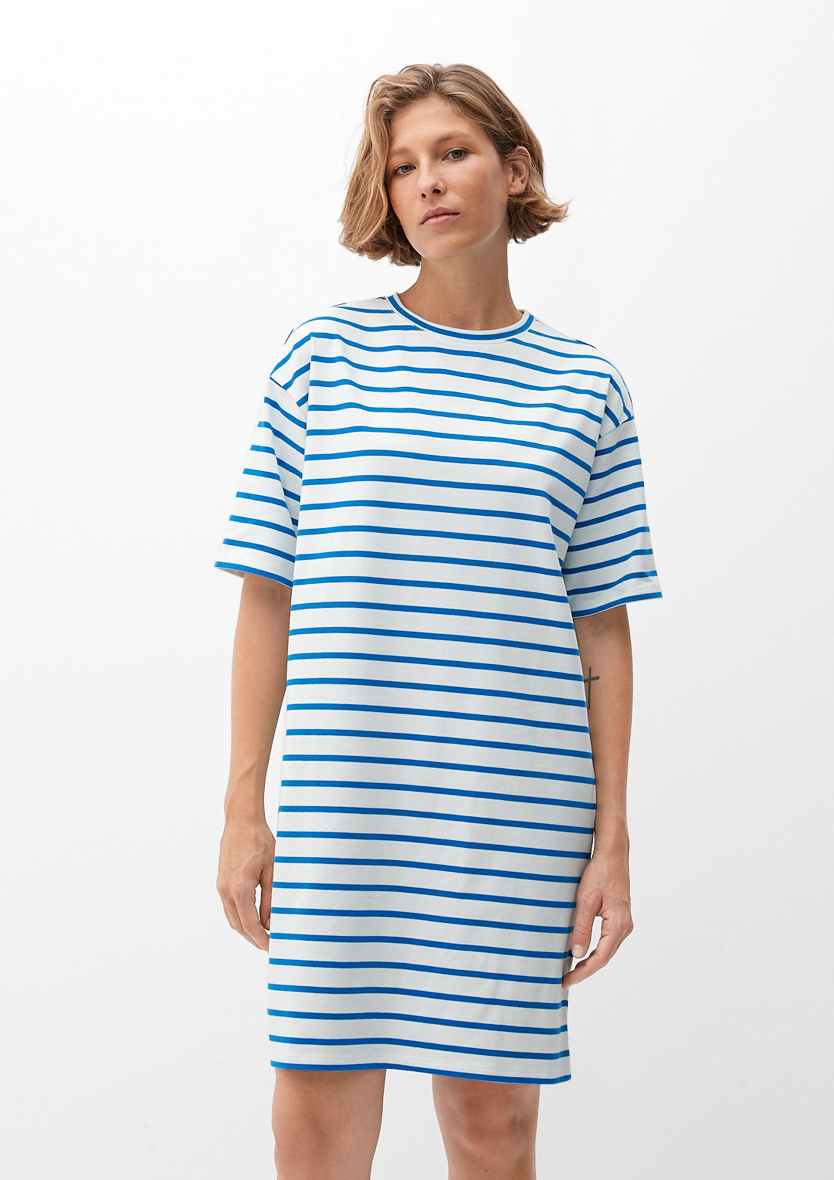 s.Oliver Minikleid Sweatkleid mit Streifen günstig online kaufen