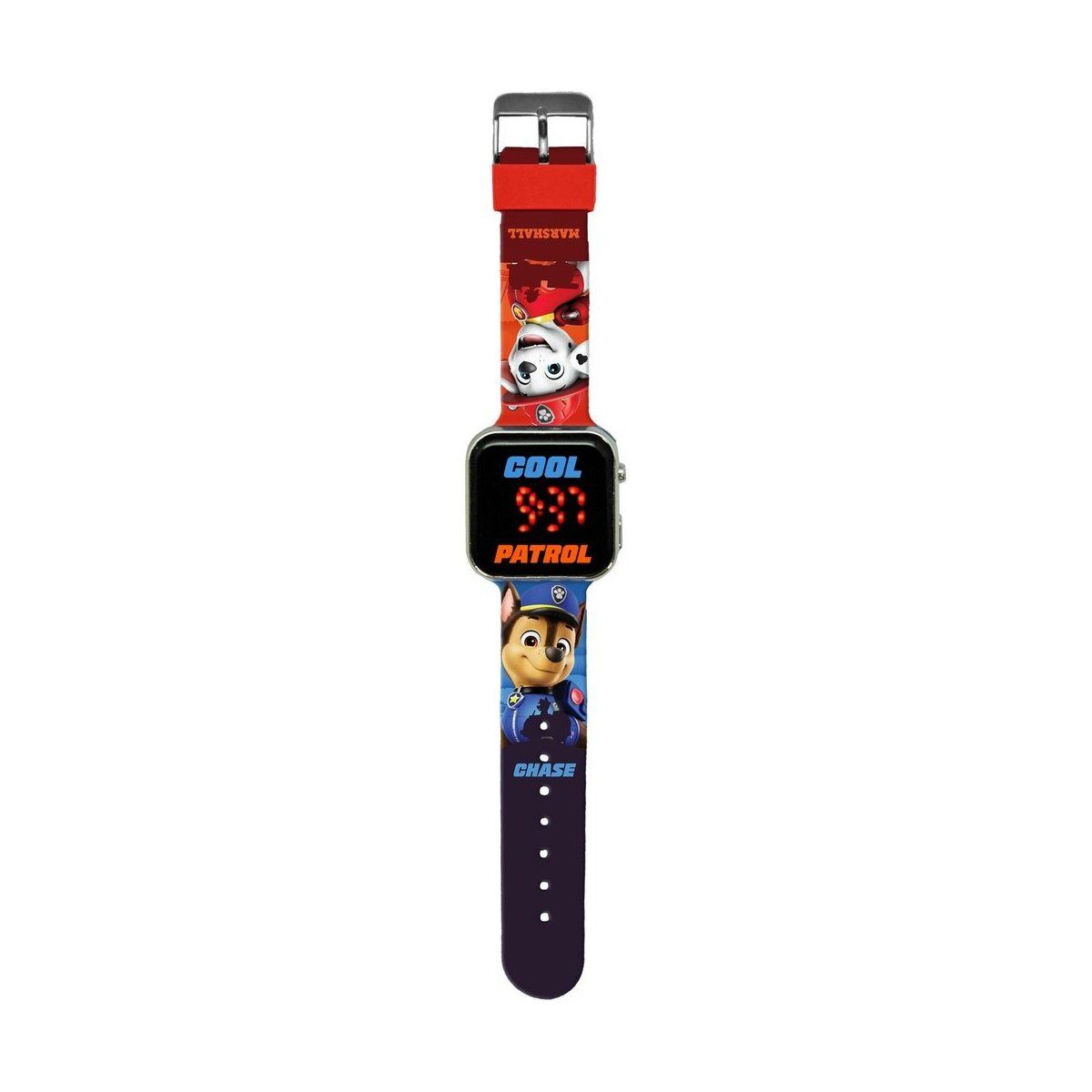 PAW PATROL Digitaluhr Paw Patrol digitale LED-Uhr Kinderuhr mit Leuchtziffern, (1-tlg)