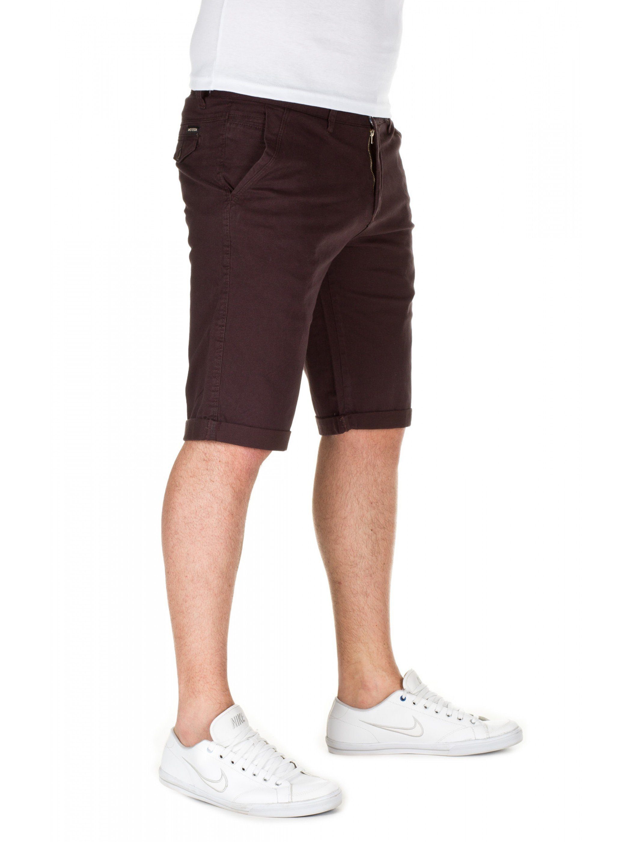 - 81769) shorts (dark WOTEGA Shorts Unifarbe Chino Braun WOTEGA in brown Alex