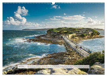 CALVENDO Wandkalender Sydney - Australien (Premium, hochwertiger DIN A2 Wandkalender 2023, Kunstdruck in Hochglanz)