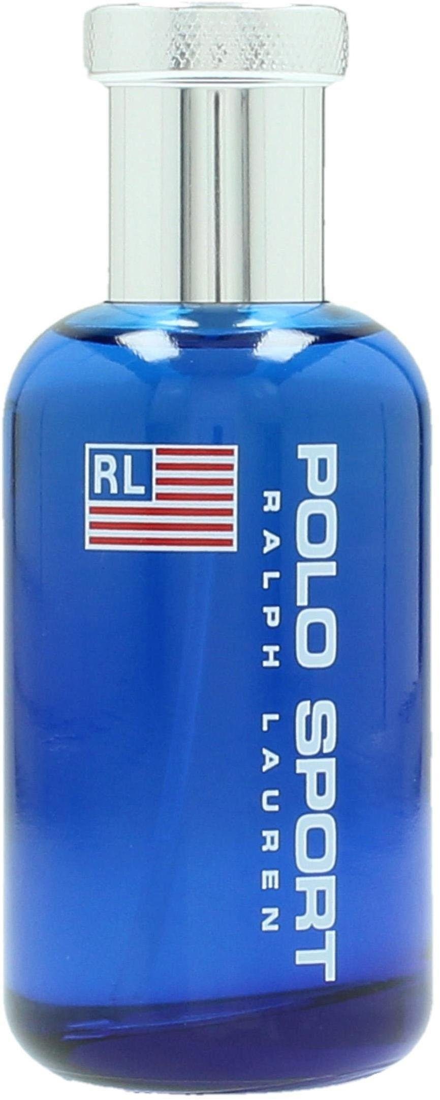 Ralph Lauren Eau de Toilette Polo Sport, Aromatischer Duft mit Mandarine, Ingwer, Ananas, Holz und Eiche.