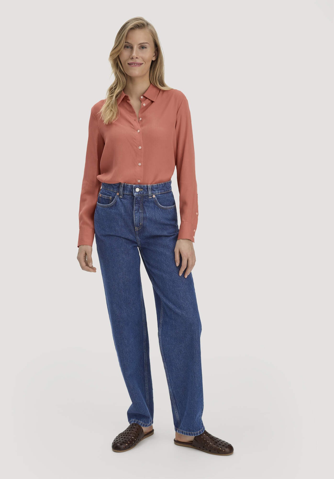 Hessnatur Bequeme Jeans aus reiner Bio-Baumwolle (1-tlg) aus reiner Bio-Baumwolle