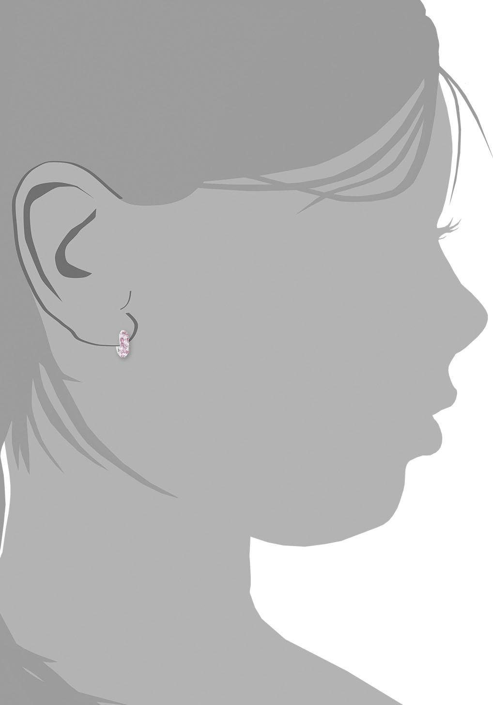 Prinzessin Lillifee Paar Creolen, mit Zirkonia (synth)