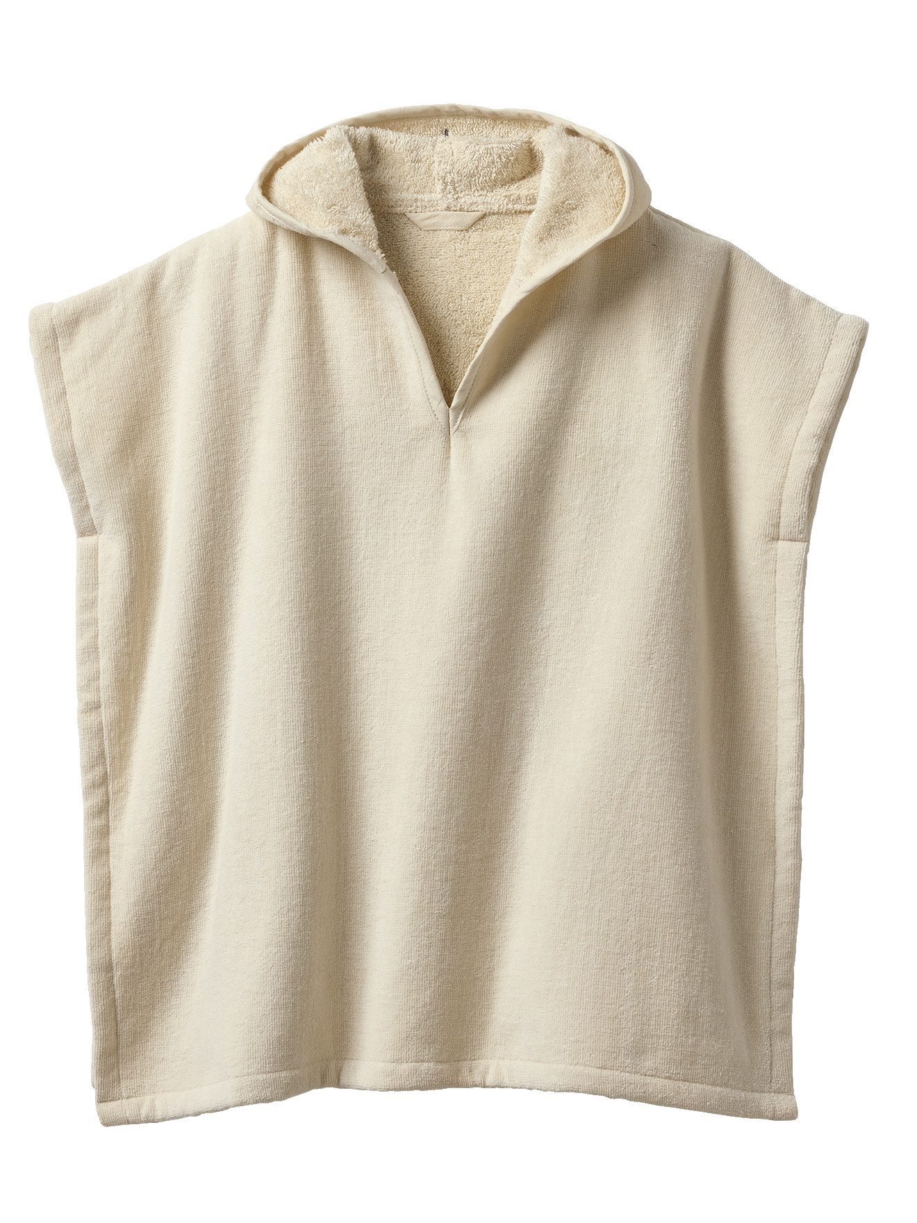 vertbaudet Badeponcho Baby Badeponcho TIERLIEBE, Recycelte Baumwolle