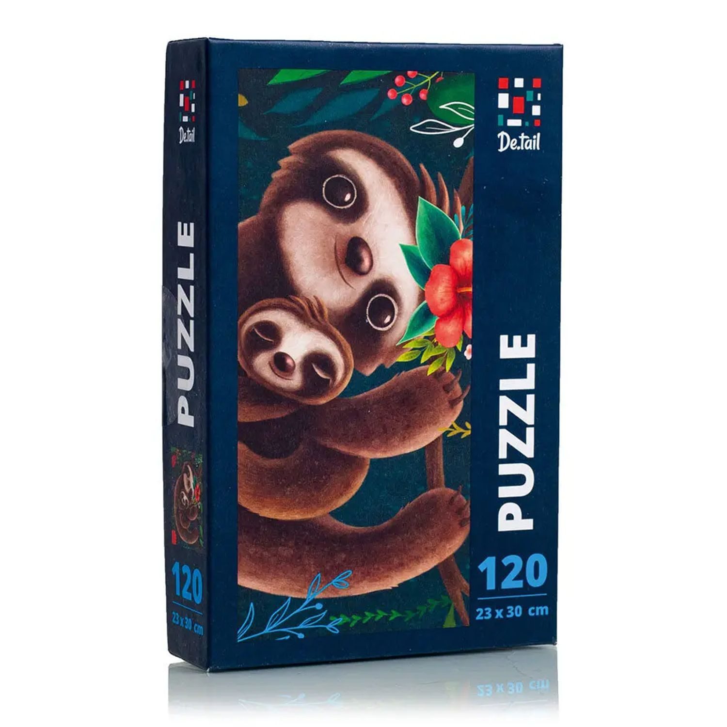 Käfer Puzzle Puzzle Süßes Faultier DT100-06, Puzzleteile