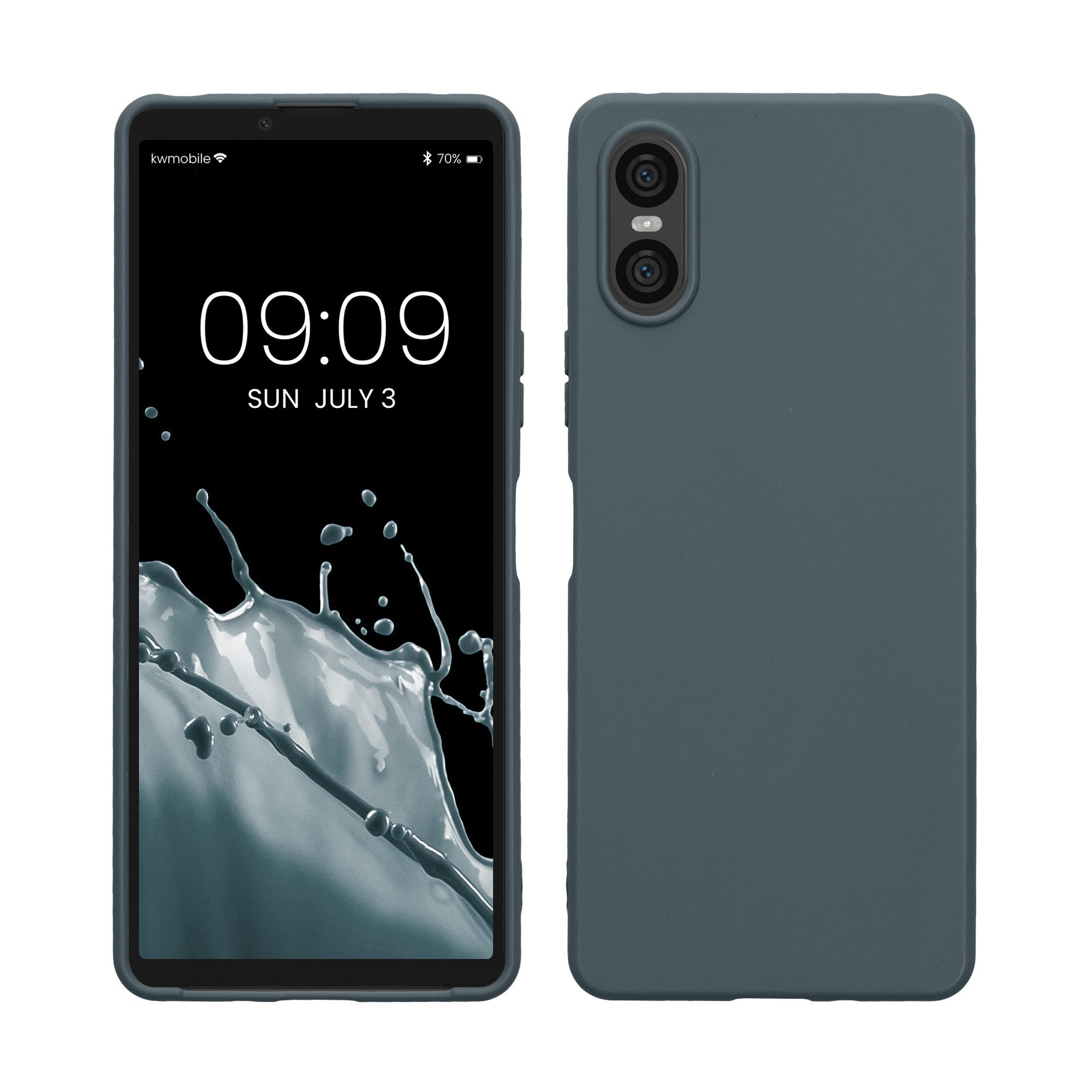 kwmobile Handyhülle Hülle für Sony Xperia 10 VI, Hülle Silikon - Soft Handyhülle - Handy Case Cover