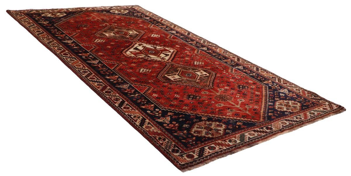 mm Handgeknüpfter Shiraz Trading, / Orientteppich Nain 10 Orientteppich 164x292 rechteckig, Perserteppich, Höhe: