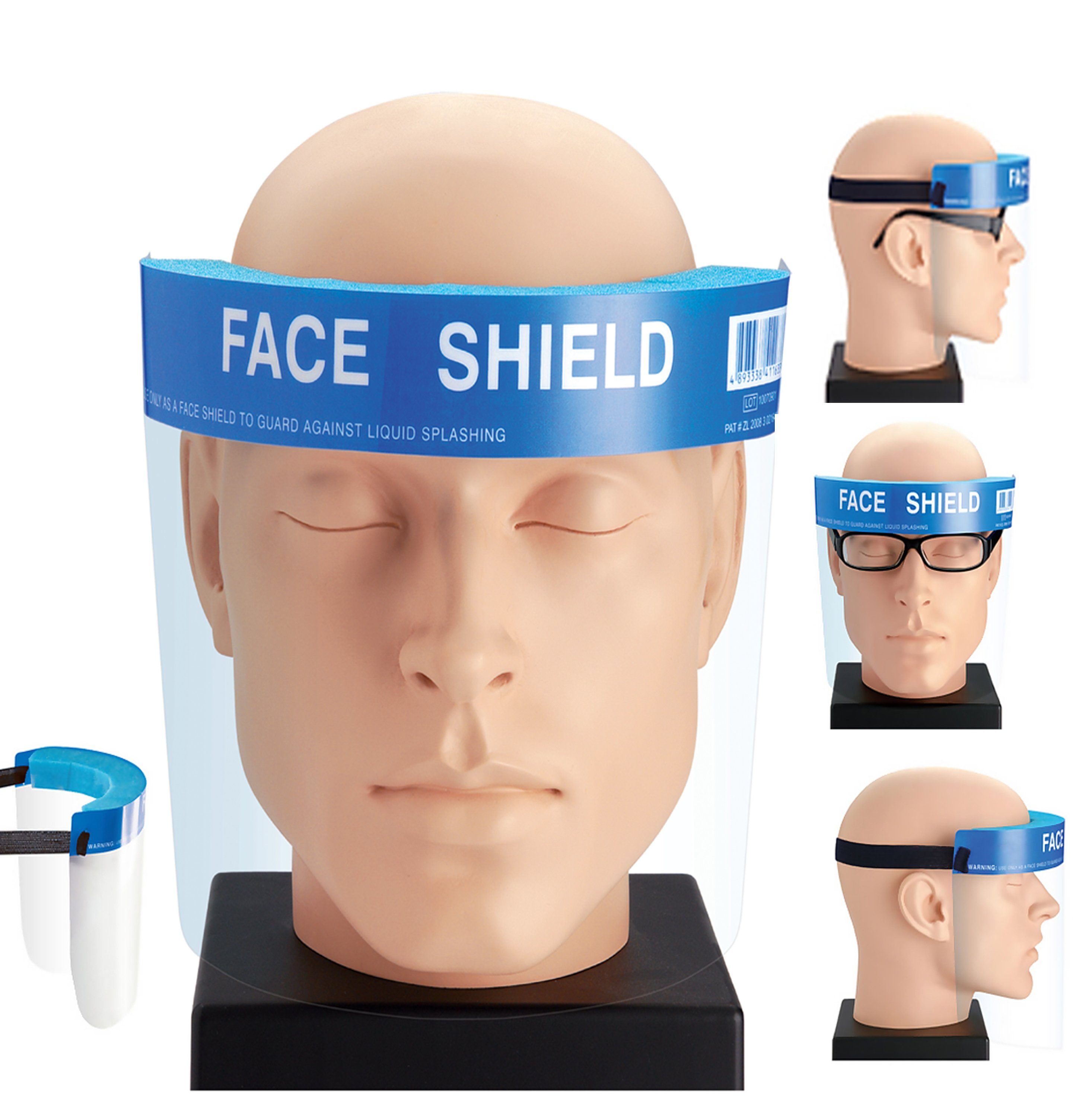 Edu-Toys Arbeitsschutzbrille Vollsichtschutzbrille Arbeitsbrille Gesichtsschutz Augenschutz, (Spar-Set, 1St., Inhalt des Sets je nach Bestelleinheit), flexible Folie klarsichtig