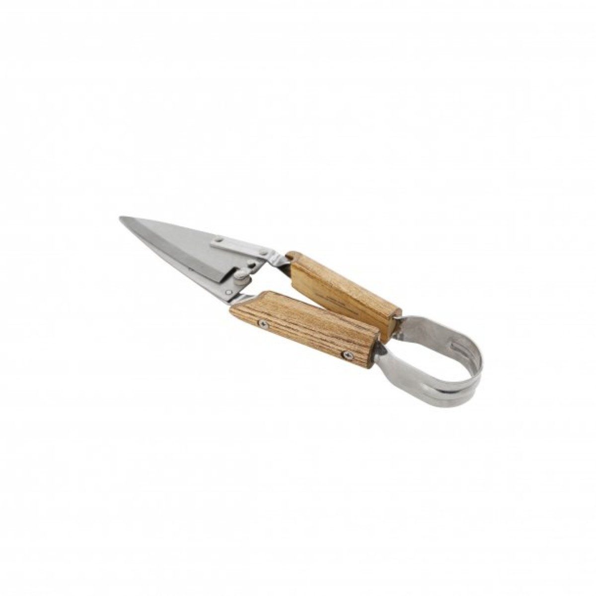 XCLOU Gartenschere 12,5 cm, Eschenholzgriff, Klinge aus hochwertigem Edelstahl, (1-tlg)