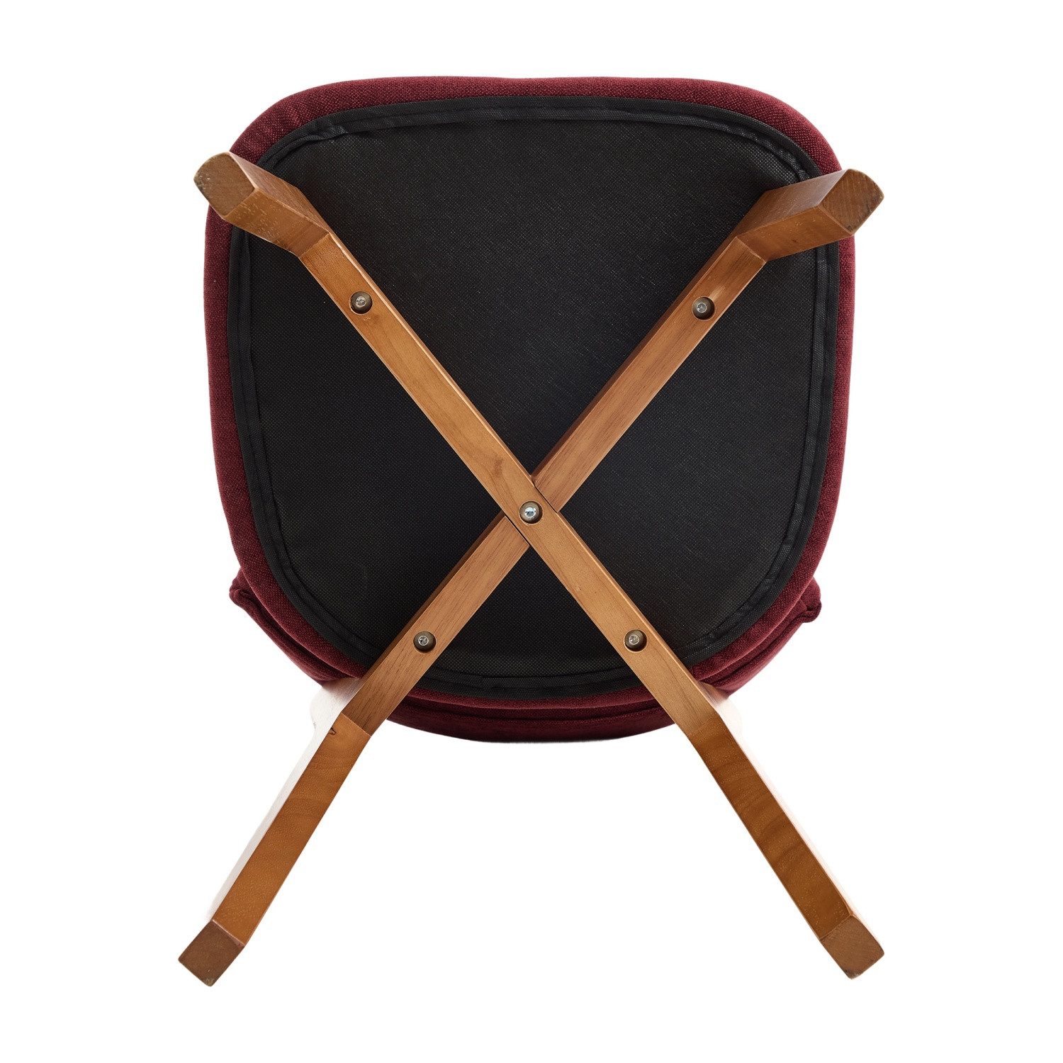 ANYSUN Esszimmerstuhl 2er Set mit gepolstertem Sitz & Holzbeinen., 77cm hoch, mit gepolsterter Rückenlehne, bis 200 kg belastbar – Bild 5 von 5