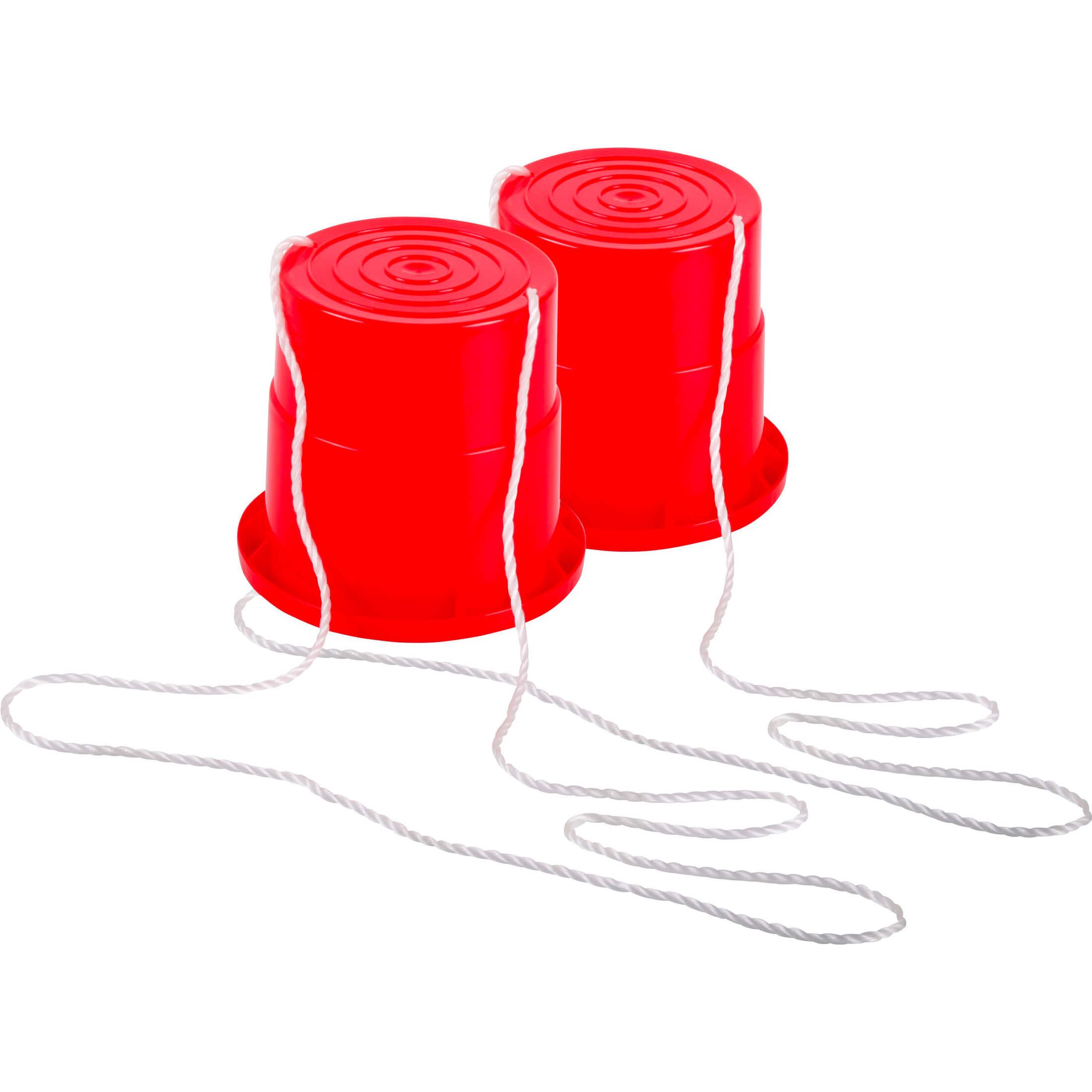 Vedes Spielzeug-Gartenset Kinder Laufdosen - Topfstelzen rot - Outdoor acti günstig online kaufen