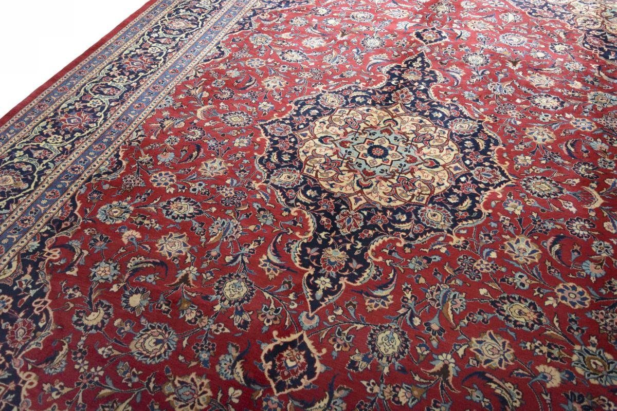 Orientteppich Mashhad 303x394 Handgeknüpfter Orientteppich rechteckig, 12 Nain mm / Perserteppich, Trading, Höhe