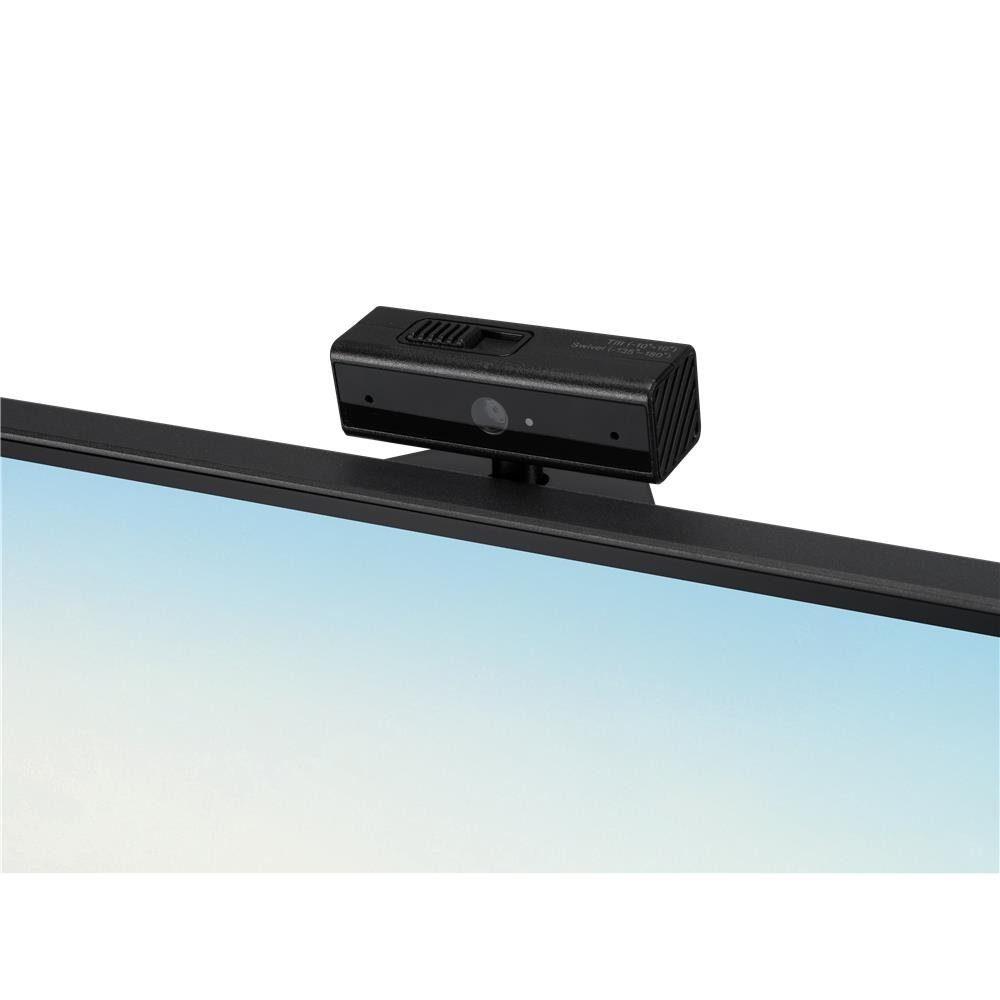 Asus BE24EQSK LED-Monitor (60,45 cm/23,8 ", 1920 x 1080 px, Full HD, 5 ms Reaktionszeit, 75 Hz, IPS, Video Conferencing, IPS, rahmenlos, mit Full-HD-Webcam)