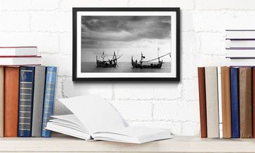 WandbilderXXL Kunstdruck Local Fishing Boat, Landschaft, Wandbild, in 4 Größen erhältlich