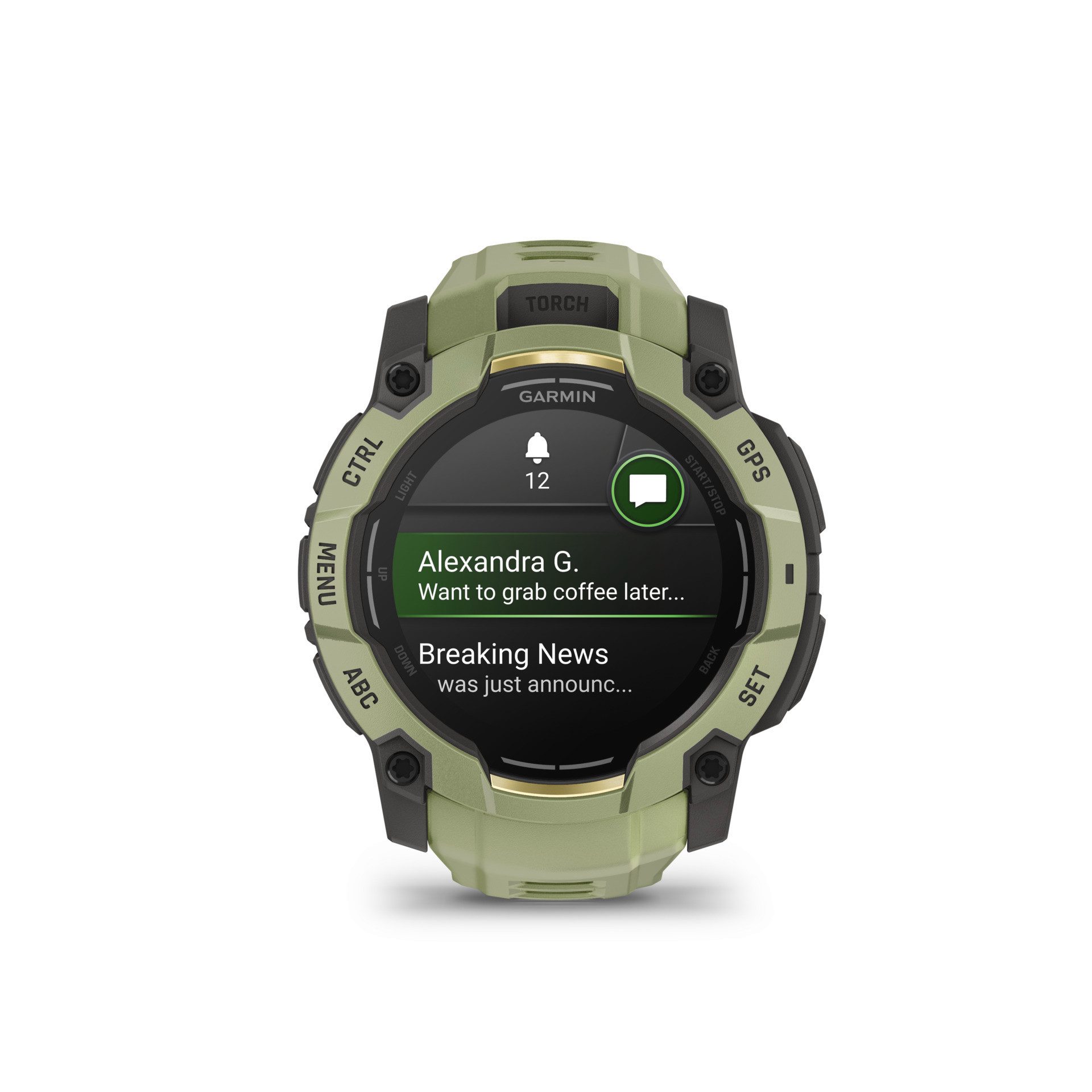Garmin Instinct 3 AMOLED - 50 mm Smartwatch (3,3 cm/1,3 Zoll)