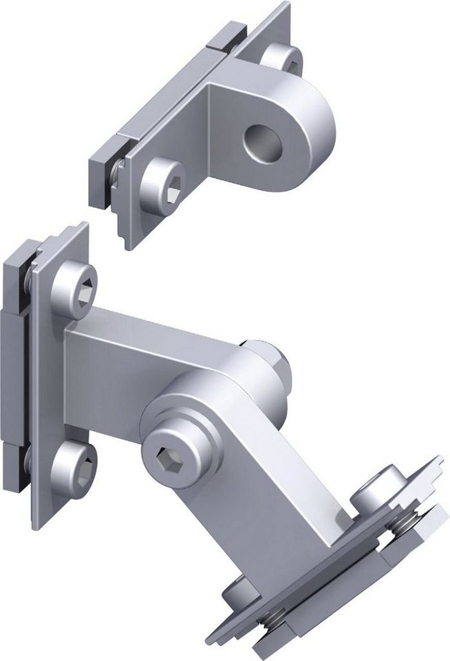 Thumbnail - alfer Abdeckprofil coaxis®-Gelenk-Scharnier 24.6 x 44.2 x 8.9 mm Maß