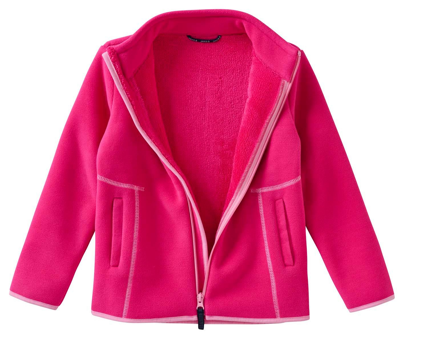 JAKO-O Fleecejacke JAKO-O Kuschel Fleecejacke Kinder fuchsia