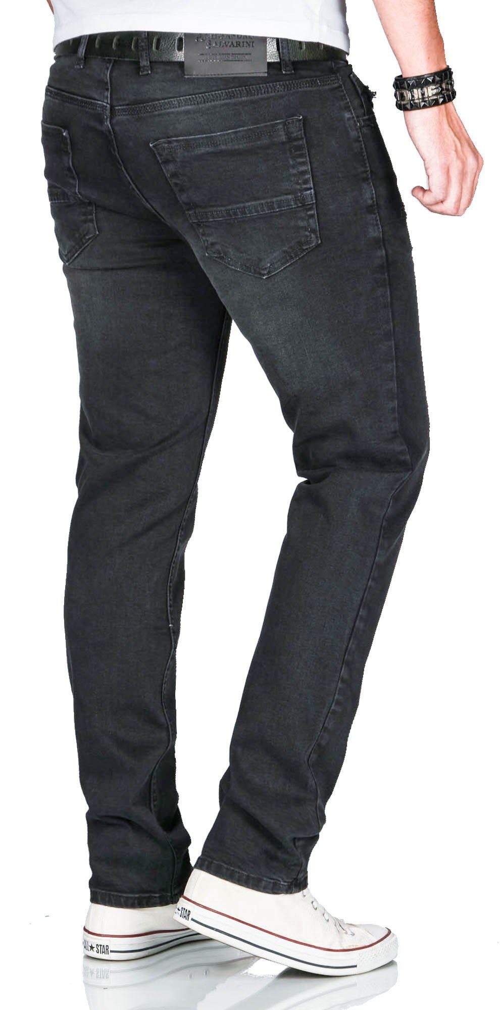Alessandro Salvarini Slim-fit-Jeans ASCatania mit used look Effekt und mit 2% Elasthan – Bild 3 von 5