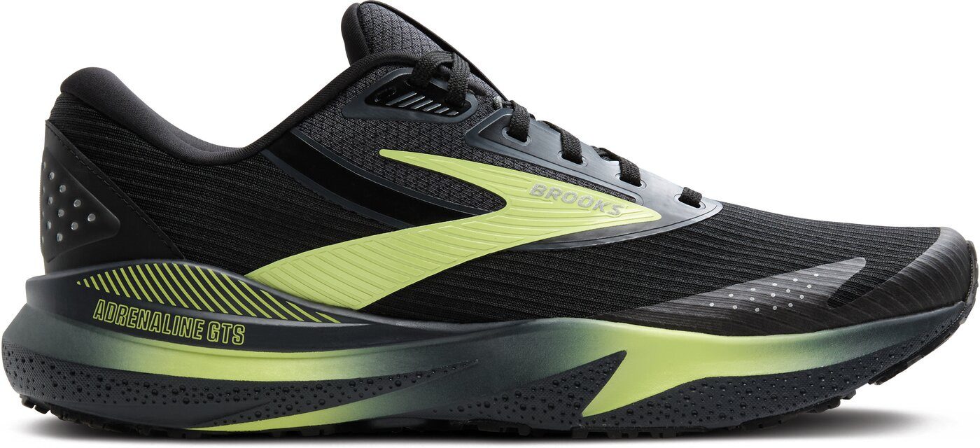 Brooks Adrenaline GTS 24 Weatherized Black/Electric Blue Laufschuh