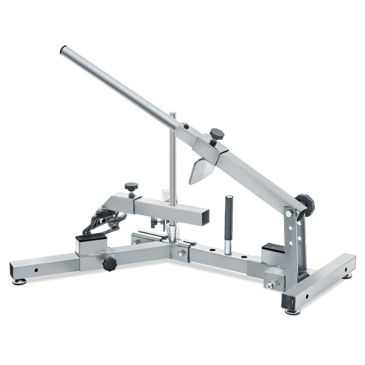 ConStands Reifenmontagemaschine Reifenmontiergerät 12-21" Set + Wuchtbock für Motorradreifen MD4K