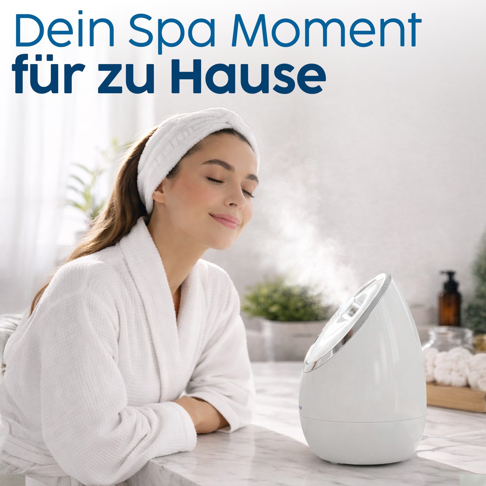 Grundig Gesichtssauna Gesichtssauna Facial Steamer, Dampfbad Porenreiniger Tiefenreinigung 260W