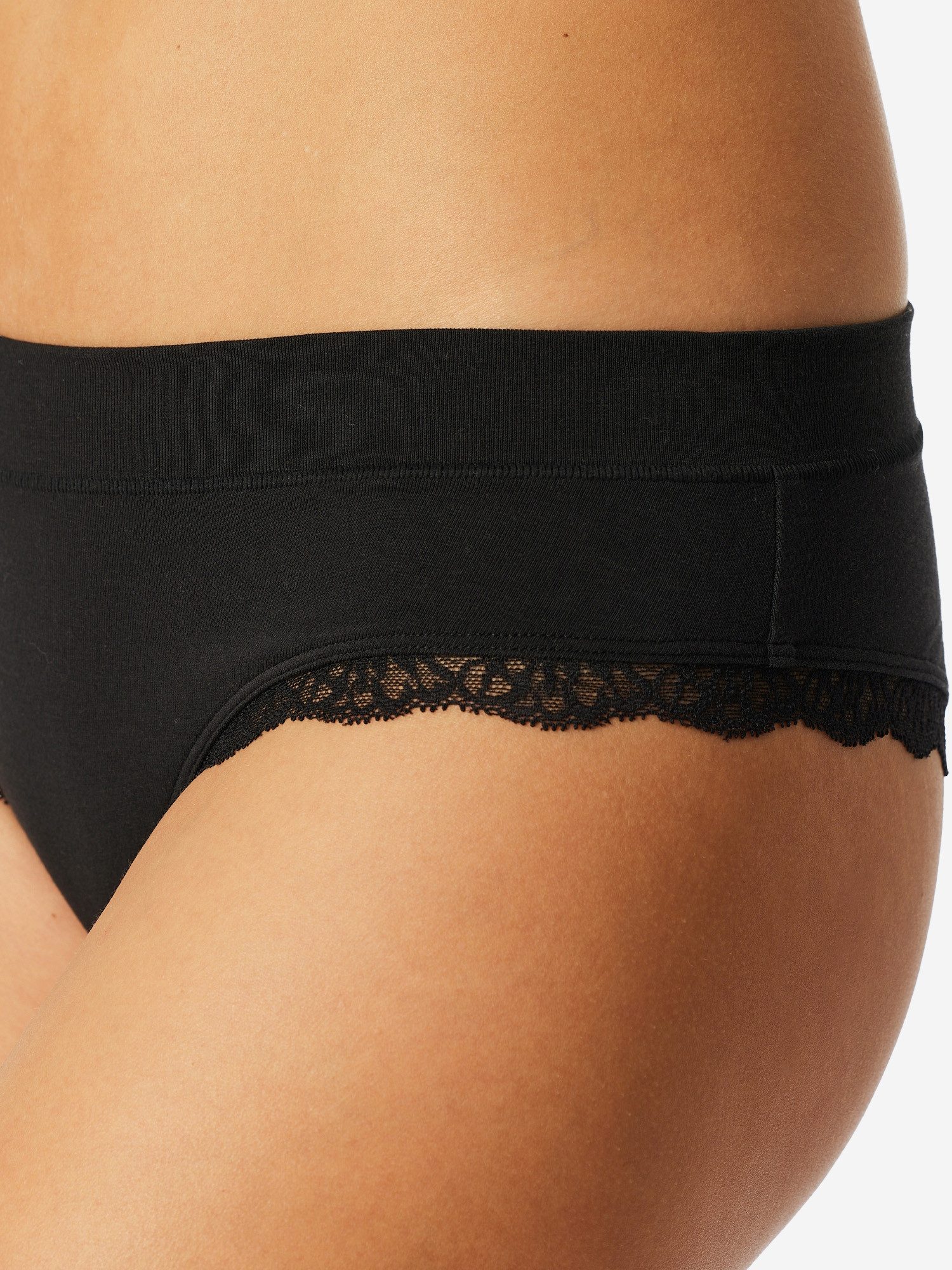 Schiesser Brasilslip Unique Cotton (2-St) rio-slip tanga knapp