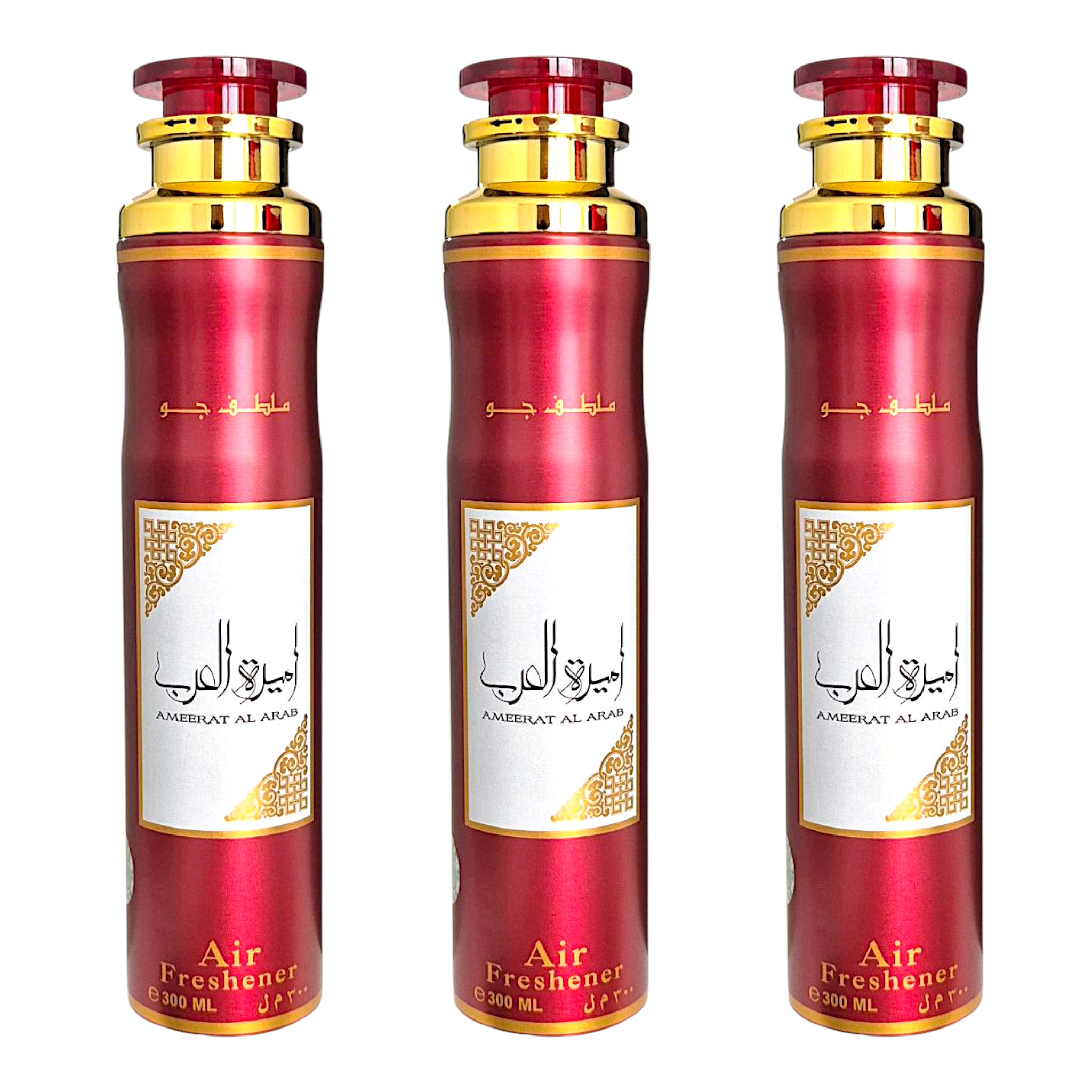 Lattafa Raumduft Raumspray Ameerat Al Arab Raumduft Lufterfrischer 3x300ml