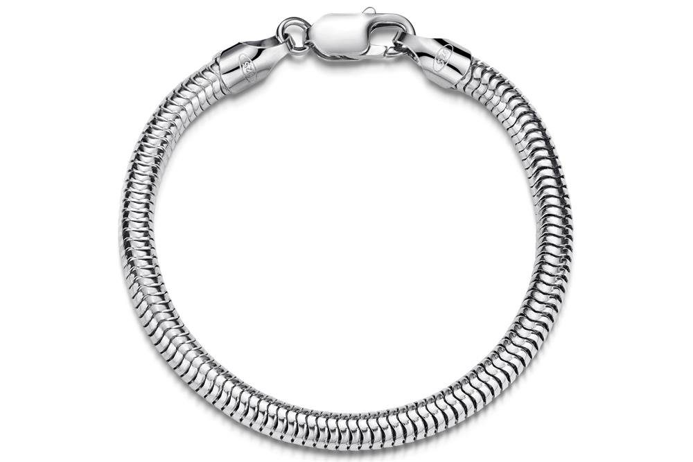 Silberkettenstore Silberarmband Schlangenkette Armband 5mm - günstig online kaufen